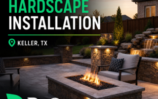 Custom Hardscape Installation in Keller TX