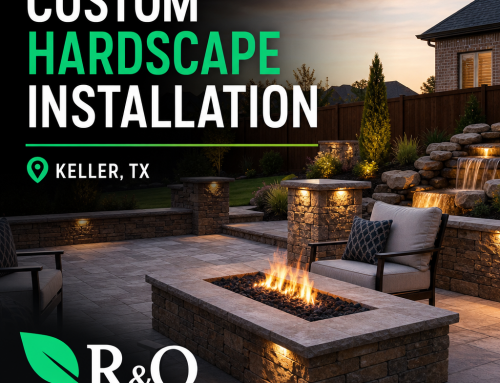 Custom Hardscape Installation in Keller TX